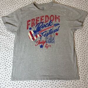 Gray Freedom Rock Festival T-Shirt